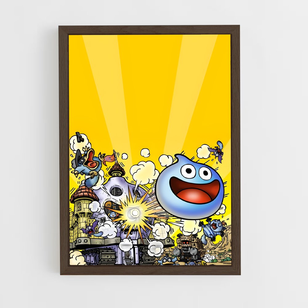 Poster Slime & Fun – affiche Dragon quest (vue 5)